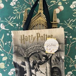 Out of print Harry Potter canvas tote bag “The sorcerer’s Stone”